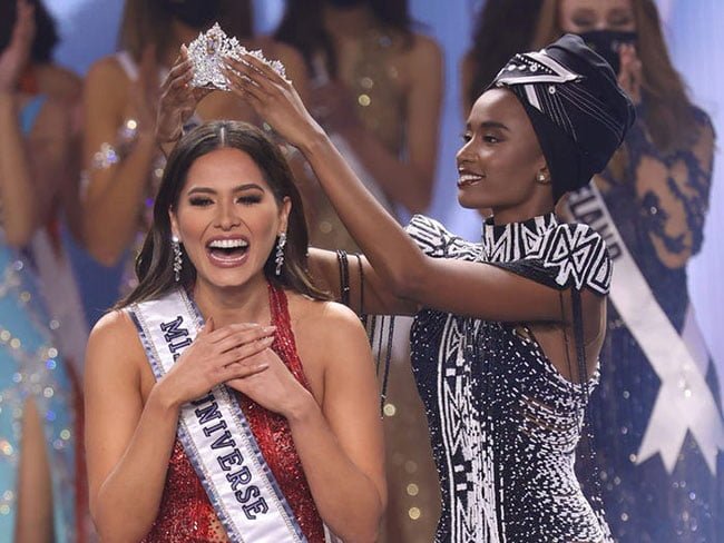 Mexican Andrea Meza Was Crowned Miss Universe 21 Mw3 News