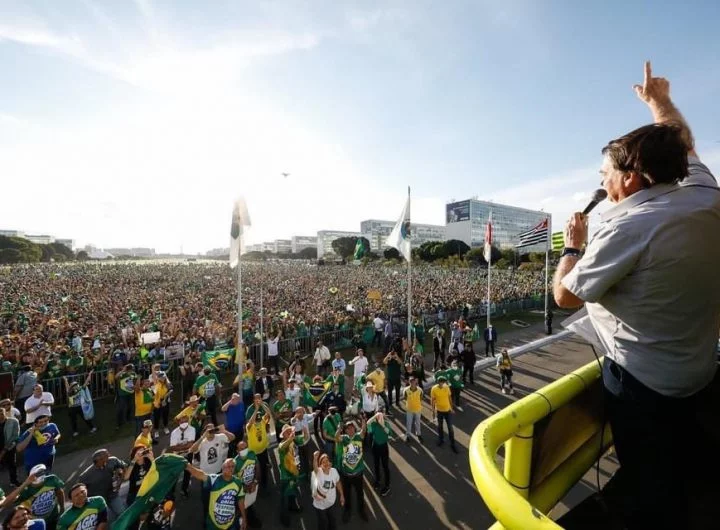 President Bolsonaro Demonstration Manifest in Brazil
