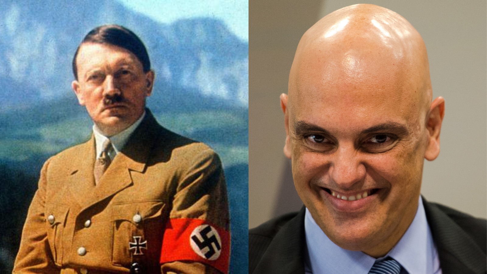 Alexandre de Moraes x Hitler