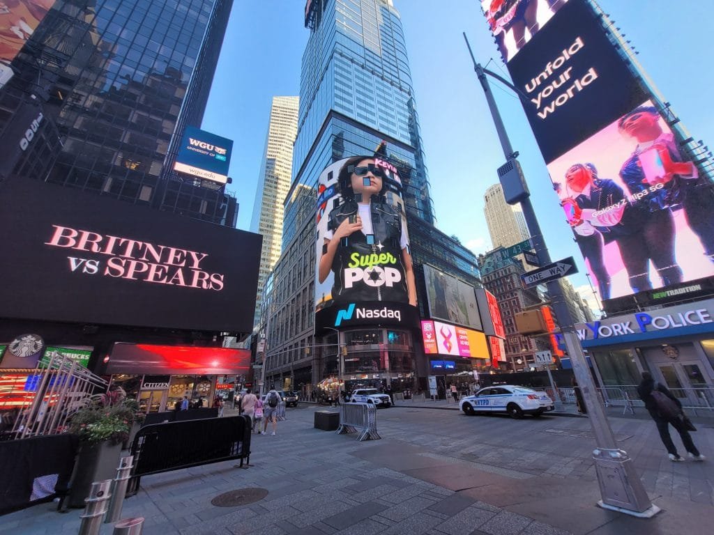 Nike x Louis Vuitton billboard in Times Square NYC ✨, By Nice Kicks