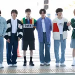 Stray Kids, one of the K-pop groups absent from the new Asian Pop Grammy category, at Incheon Airport